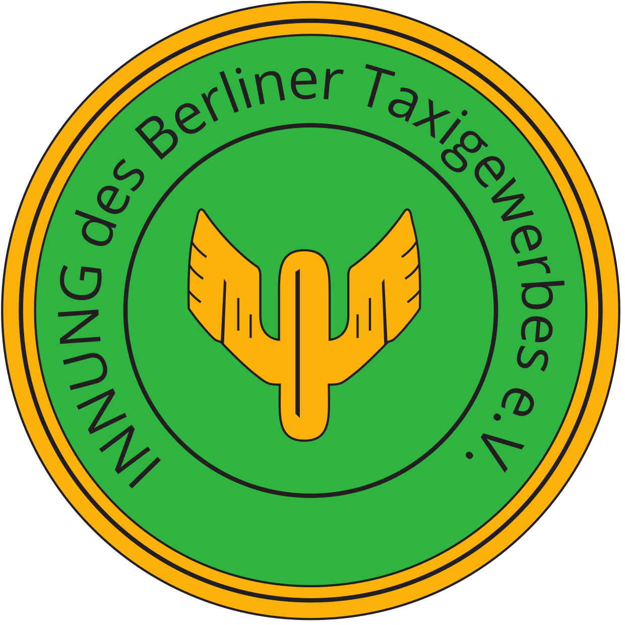 Taxiinnung Krankentransport Taxi Logo